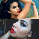 Selena Gomez makeup look
