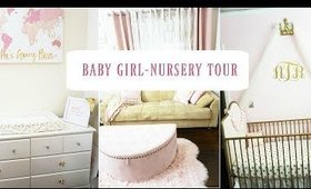 Nursery Tour Before I Go To the Hospital - Baby Girl - 1st Baby