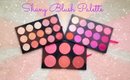 SHANY Triple Layer Mania Blush Palette Swatches & Review
