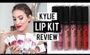 KYLIE LIP KIT: WORTH THE HYPE?! | Review, Swatches + EXACT DUPES for ALL 6 Shades | JamiePaigeBeauty