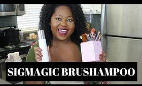 How To Keep Those Brushes Clean with Sigma Brushampoo