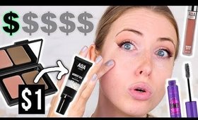 Full Face Using the CHEAPEST MAKEUP I OWN || Does It Work??