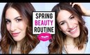 Spring BEAUTY/MORNING Routine ♡ My Everyday Skin Care, Makeup and Hair! | JamiePaigeBeauty
