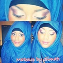 make up done by me 