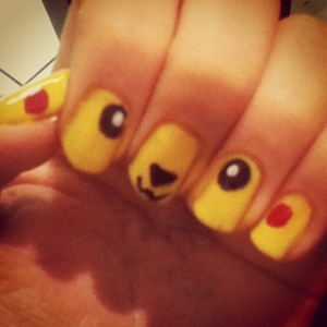 Pikachu nails!
