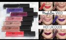 Maybelline Vivid HOT Lacquer Lip Swatches & Review