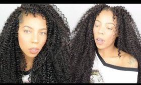 Outre X-Pression Braid Kinky Curly 24" Crochet Hair tutorial |  Divatress.com