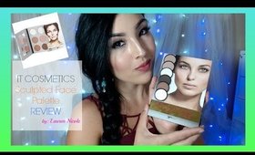 IT COSMETICS Sculpted Face Palette//Demo//and Review// by: Lauren Nicole