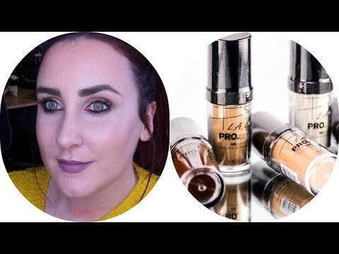 L.A Girl Pro Coverage HD Illuminating Foundation Review