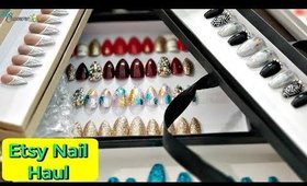 Etsy Press On Nail Haul 💅 Reusable Trendy Press On Nails ☆PT3