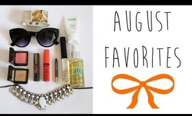 August Favorites! (Beauty & Fashion) | OliviaMakeupChannel