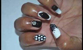 Monochrome Nails