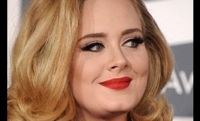 Adele - 2012 Grammy Awards Red Carpet (inspired makeup)