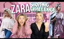 ZARA Shopping Challenge 2017 | Bestfriends Buy Outfits for Each Other!