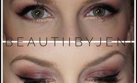 Purple Smokey Eye| Makeup Tutorial| BeautiiByJeni