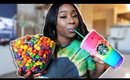 I ATE ONLY RAINBOW FOODS FOR 24 HOURS CHALLENGE!