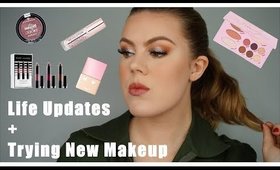 GRWM: Life Updates + Trying New Makeup