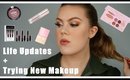 GRWM: Life Updates + Trying New Makeup