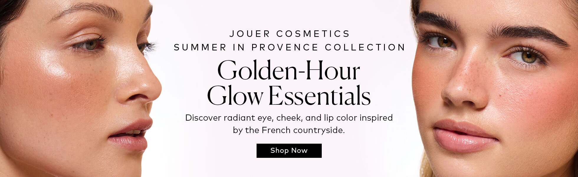 Inspired by summers spent in the French countryside, this collection brings radiant eye paints, luminous blushes, and soft cheek and lip color together for glowing, golden-hour skin. Shop the Jouer Cosmetics Summer in Provence Collection at Beautyilsh.com