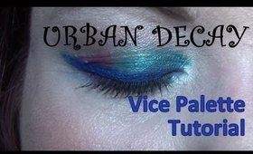 Urban Decay Vice Palette tutorial (what should i call the look?)