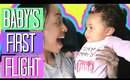 Flying with an Infant, Visiting Family VLOG!!