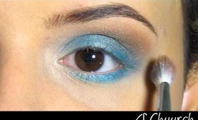 Tutorial Turquesa e Dourado