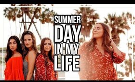 SUMMER DAY IN MY LIFE | Giving Away a Trip to Miami, What I Pack in My Beach Bag, + more