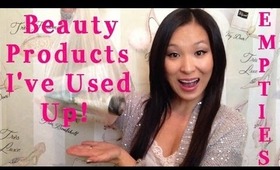 NovEMPTIES! Beauty Products I've Used Up!