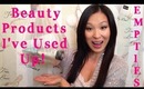 NovEMPTIES! Beauty Products I've Used Up!