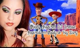 Woody inspired cut crease makeup tutorial- Inspirado en Woody de Toy Story