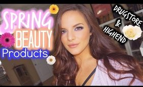 Spring Beauty Must Haves! +Tips | Drugstore & High end | Casey Holmes