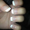 classic French nails