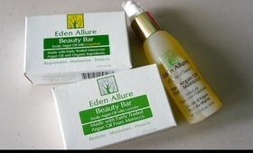 Eden Allure Argan Oil and Beauty Bars Review + GIVEAWAY!