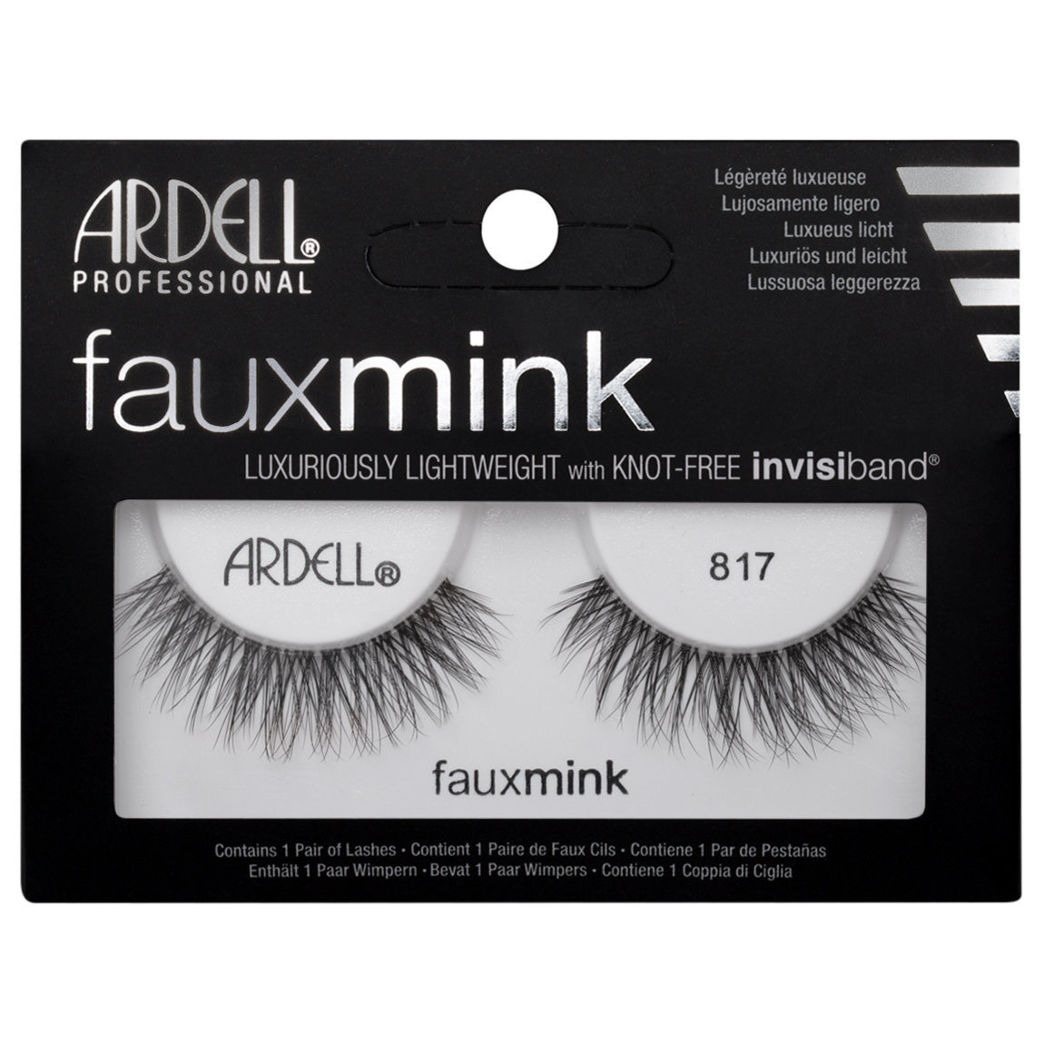 Ardell Faux Mink Lashes 817 Black ...