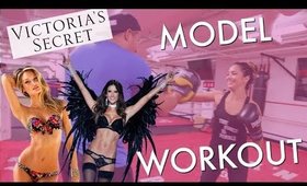MY WORKOUT W/ VS MODEL PERSONAL TRAINER