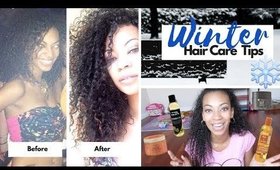 Winter Curly Hair Tips | 4 Ways To Get Healthier & Longer Hair in 2018