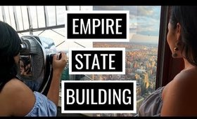 GOING UP THE EMPIRE STATE BUILDING!