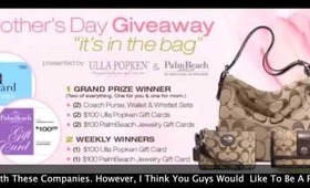 Mothers' Day Giveaway "It's In The Bag" By PalmBeach Jewelry
