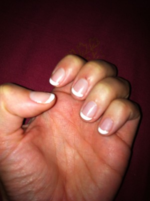 #nails #french #manipeditime