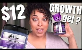 DRUGSTORE GEL for HAIR GROWTH?! Mane Choice Crystal Orchid Biotin Infused Hair Gel | HIGH POROSITY
