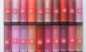 MY REVLON LIP BUTTER HAUL COLLECTION