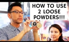 How to Use TWO Loose Powders for Acne Prone Oily Skin | Bridal Seminar Pt. 5 | mathias4makeup