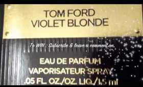 Giveaway!!! 1 vial of Tom Ford Violet Blonde