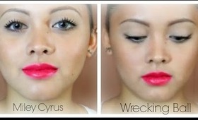 ♡Miley Cyrus Wrecking Ball Inspired Makeup Tutorial♡