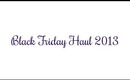 Black Friday Haul 2013: MAC Cosmetics, EM Cosmetics, Tillie Polish and OPI