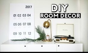 DIY Room Decor Tumblr Inspired! (Dollar Store DIYS for 2017) Easy & Cheap!