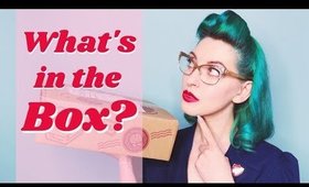 What's in the Box?? Besame + Agent Carter