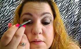 Leopard Print Eye Tutorial 1/2