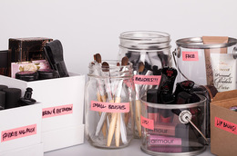 Get Organized! Cosmetics clutter and how to contain it