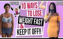 10 EASY TIPS TO LOSE WEIGHT THAT ACTUALLY WORKS | WandesWorld
